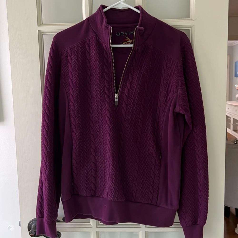 1/4 Zip Orvis Women's Sweater